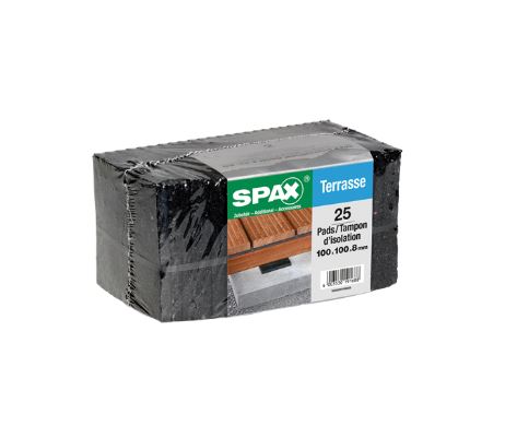 SPAX Pads 100 x 100 x 8mm 