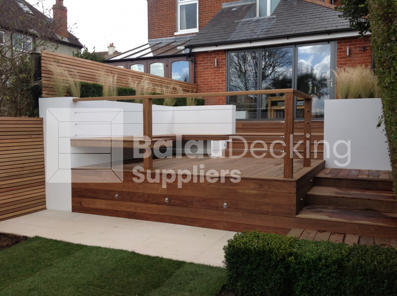 Western Red Cedar 20x45 PAR with Ipe 21x145mm Decking