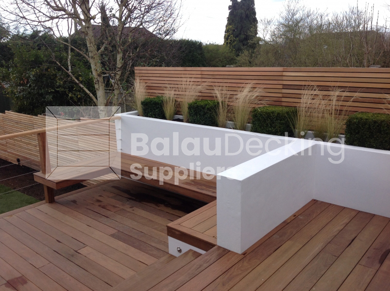 Western Red Cedar 20x45 PAR with Ipe 21x145mm Decking
