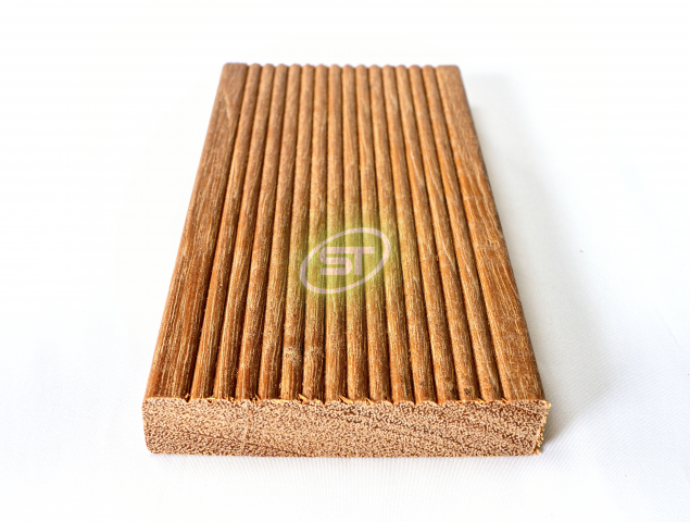 Yellow Balau 19 x 90mm Reeded/Smooth