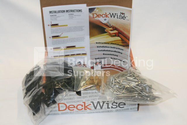 Deckwise Extreme hidden Decking Fixings - 2.4mm Gap