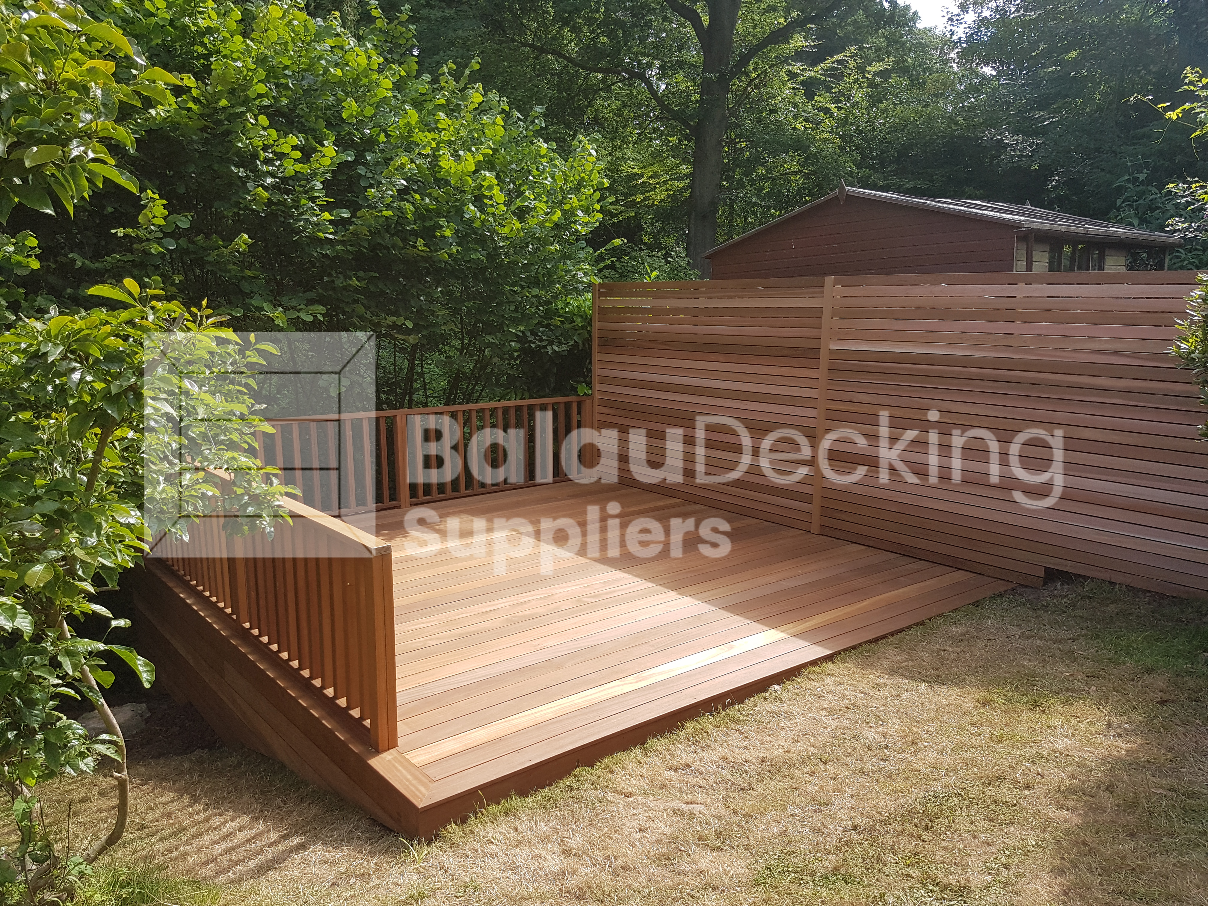 Yellow Balau 50 x 50mm Smooth Balustrade