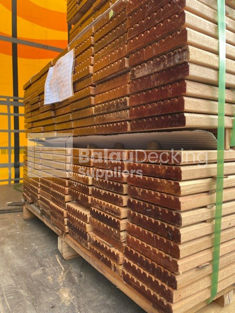 Yellow Balau 21 x 145mm Smooth/Castle